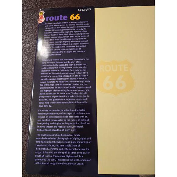 RT 66 2297 Miles from Chicago to LA by Nick Freeth Good condition - Picture 3 of 15